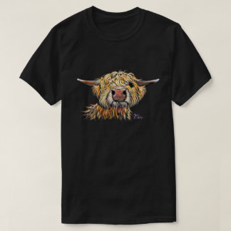 Scottish Hairy Highland Cow ' POPEYE ' T-Shirt