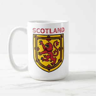 Scottish Heritage Crest Inspired , Scotland Coffee Mug