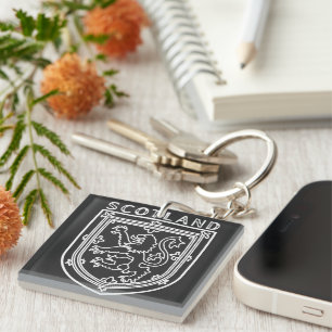 Scottish Heritage Crest Inspired , Scotland Key Ring