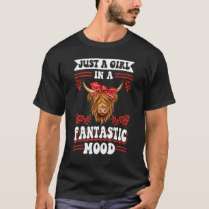 Scottish Highland Cattle Cow Breeder Longhorn Just T-Shirt