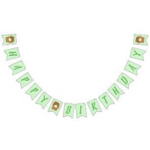Scottish Highland Coo Cow Birthday Party Bunting