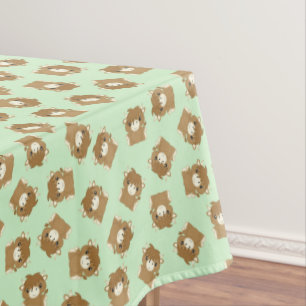 Scottish Highland Coo Cow Birthday Party Tablecloth
