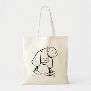 Scottish Highland Cow Goes Shopping Tote Bag