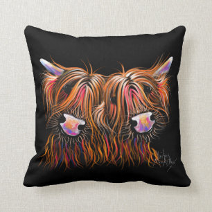 SCoTTiSH HigHLaND CoW ' THe LoVeLieS ' by SHiRLeY Cushion
