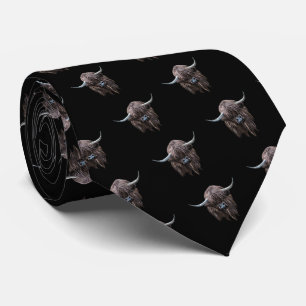Scottish Highland Cow Tie