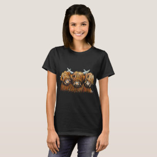 Scottish Highland Cows 'THE YOUNG ONES' T-Shirt