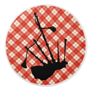 Scottish Highland Dance Ceramic Knob