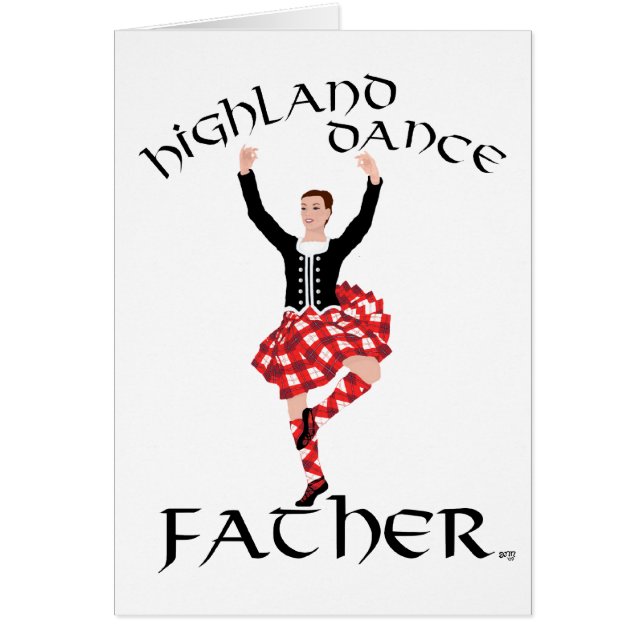 Scottish Highland Dance Father (Front)