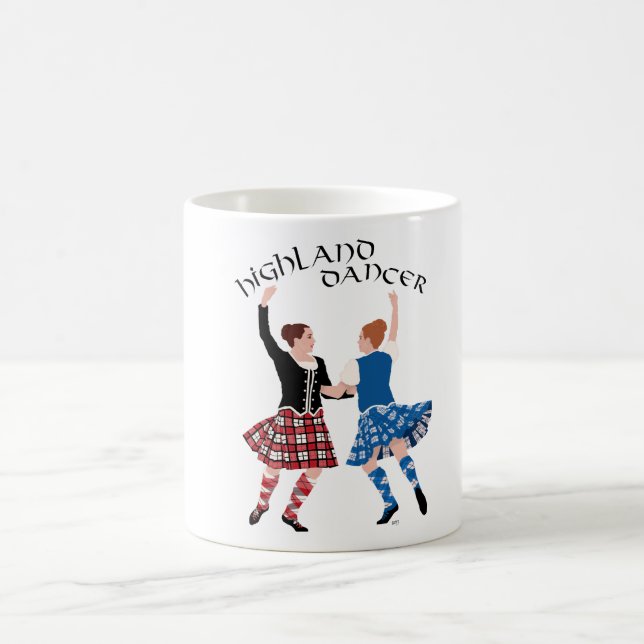 Scottish Highland Dance Reel Coffee Mug (Center)
