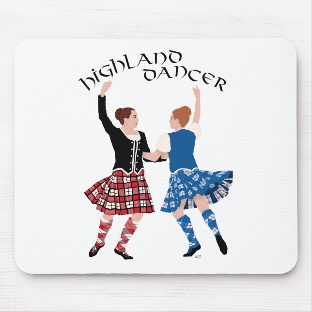 Scottish Highland Dance Reel Mouse Pad (Front)