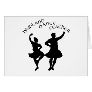 Scottish Highland Dance Teacher - Silhouette