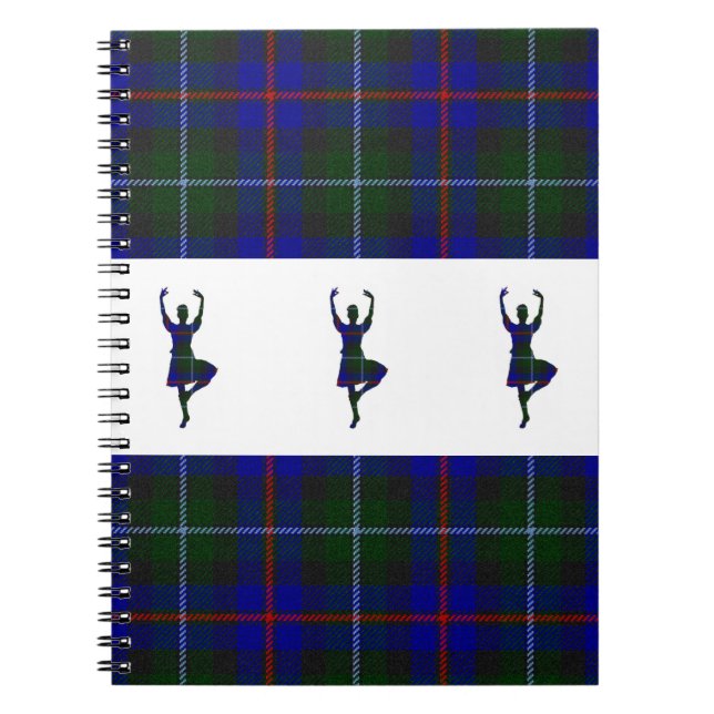 Scottish Highland Dancers Notebook (Front)