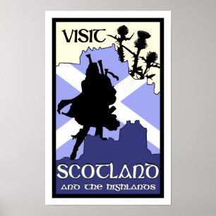 Scottish Highland Poster
