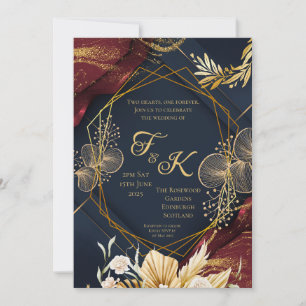 Scottish Highland Skies Wedding Invitation
