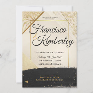 Scottish Highland Skies Wedding Invitation