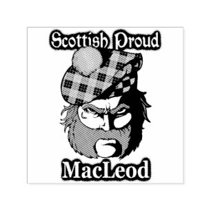 Scottish Highlander Clan MacLeod Ink Stamp