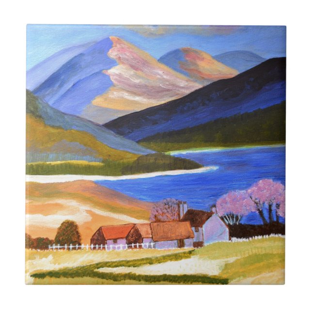 Scottish Highlands 2 Tile (Front)