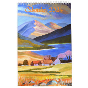 Scottish Highlands Calendar 2024