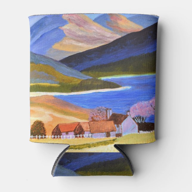 Scottish Highlands can Cooler  (Front)