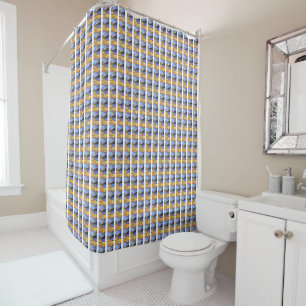 Scottish Highlands cotton fabric  Shower Curtain