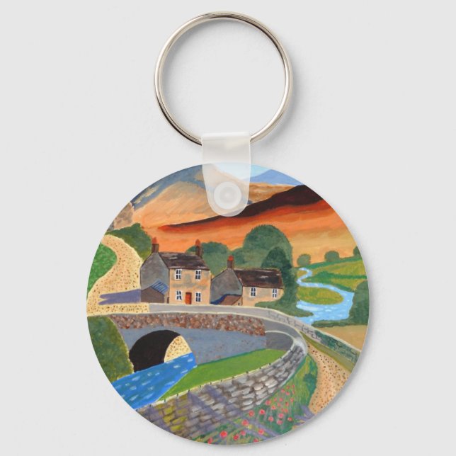 Scottish Highlands Key Ring (Front)