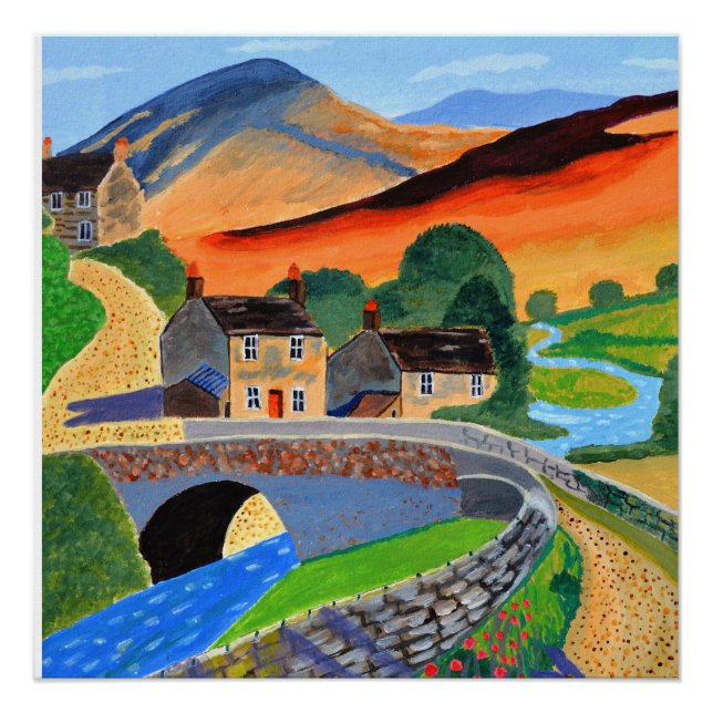 Scottish Highlands Paper Poster (Front)