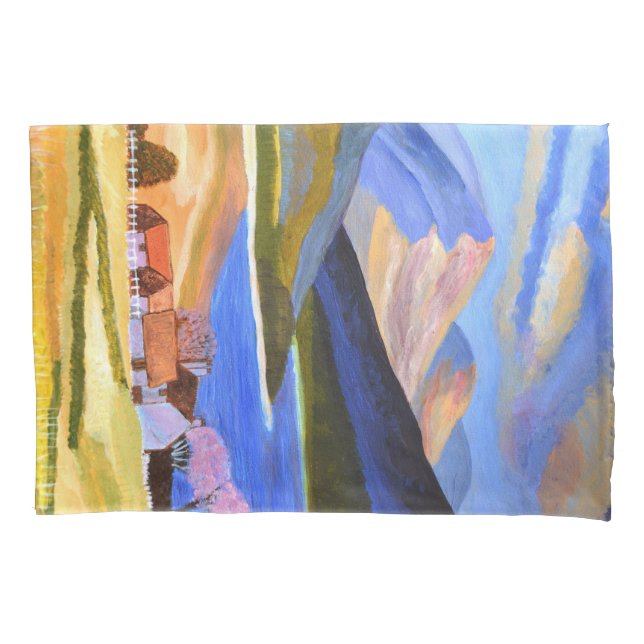 Scottish Highlands pillowcase   (Front)