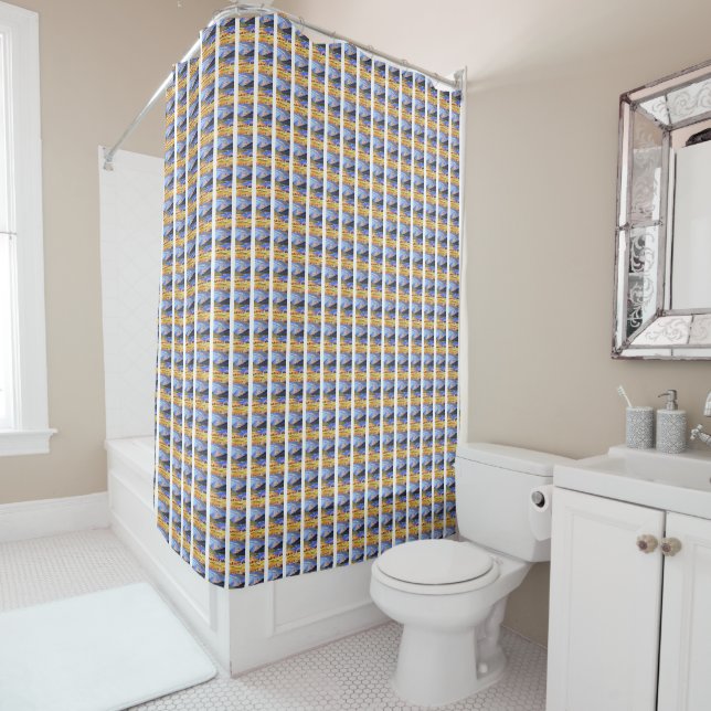 Scottish Highlands  Shower Curtain (In Situ)