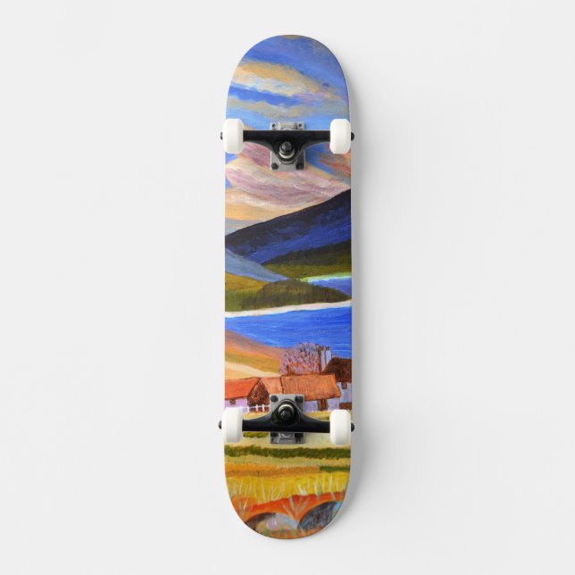 Scottish Highlands skateboard (Front)