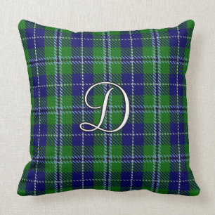 Scottish Home Clan Douglas Tartan Plaid Cushion