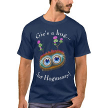 Scottish Hoots Toots Haggis. Hogmanay