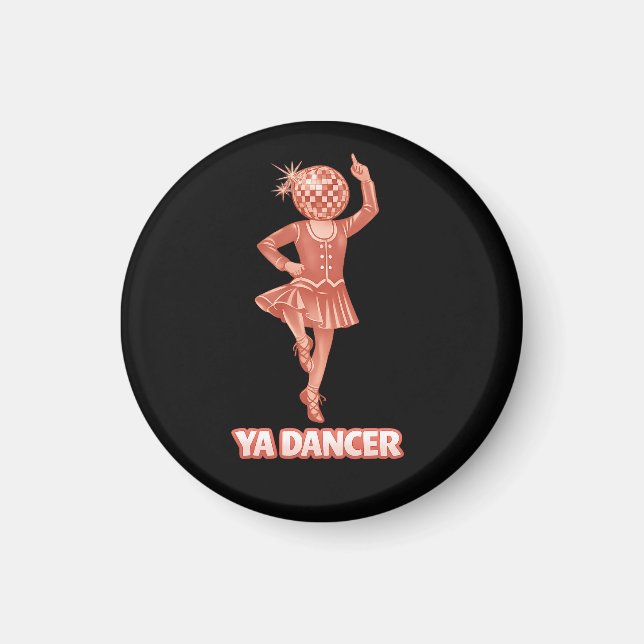 Scottish humor funny ya dancer Congratulations Magnet (Front)