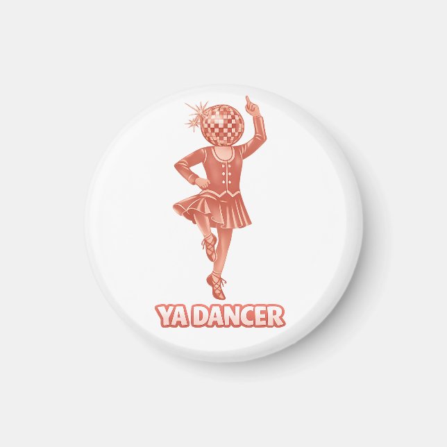 Scottish humour funny ya dancer Congratulations Magnet (Front)