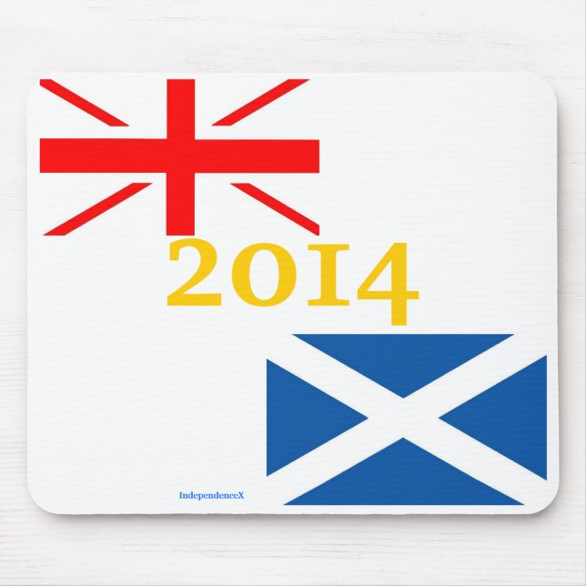 Scottish Independence 2014 Mousemat (Front)