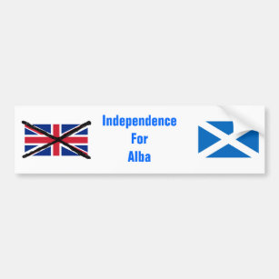 Scottish Independence bumper sticker