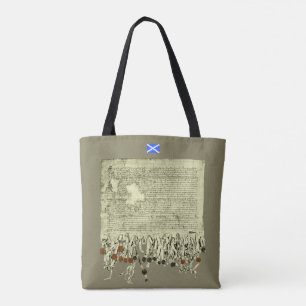 Scottish Independence Declaration of Arbroath Tote Bag