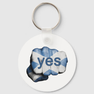 Scottish Independence Fist Key Ring