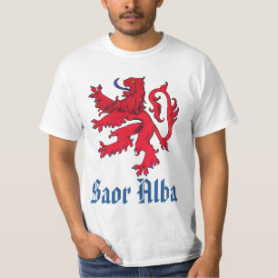 Scottish Independence Saor Alba Red Lion T-Shirt
