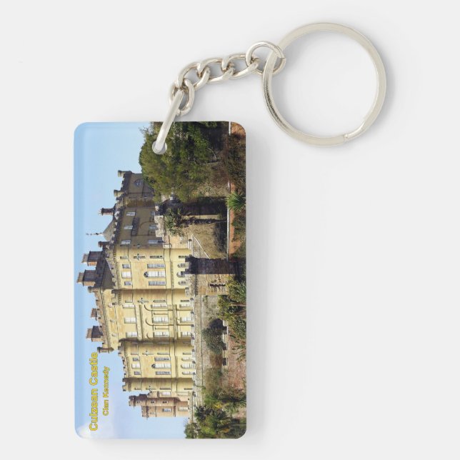 Scottish Kennedy Clan's Culzean Castle Key Ring (Back)