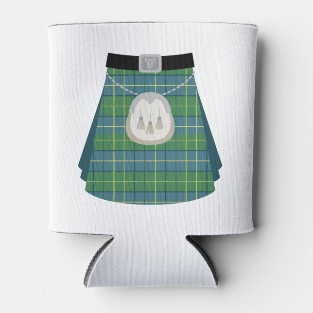 Scottish Kilt Can Cooler (Front)