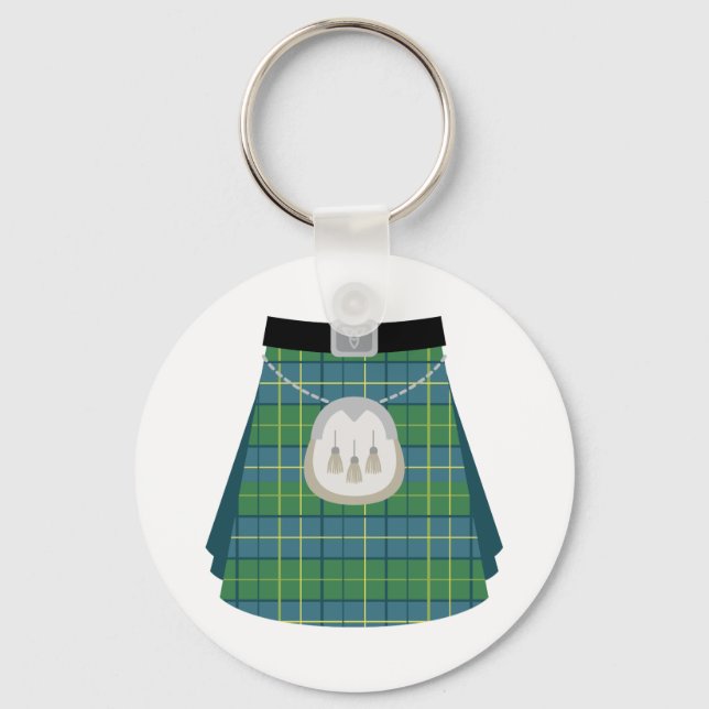 Scottish Kilt Key Ring (Front)