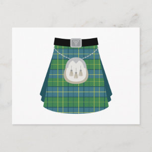 Scottish Kilt Postcard