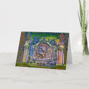 Scottish Kirkyard Gravestone-blank Card