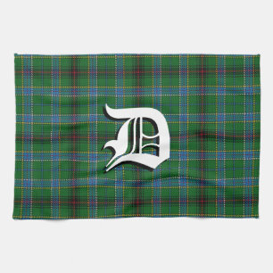 Scottish Kitchen Clan Duncan Tartan Tea Towel