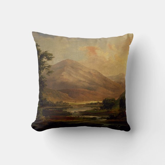 Scottish Landscape by Duncanson Cushion (Front)