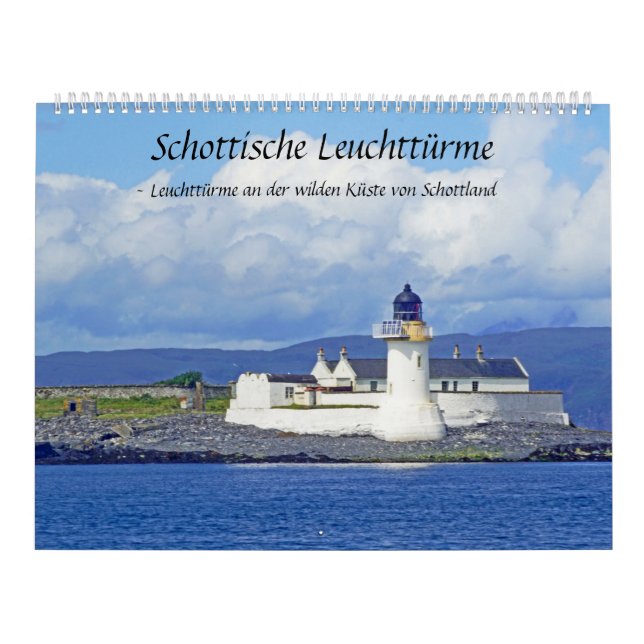 Scottish lighthouses calendar (Cover)