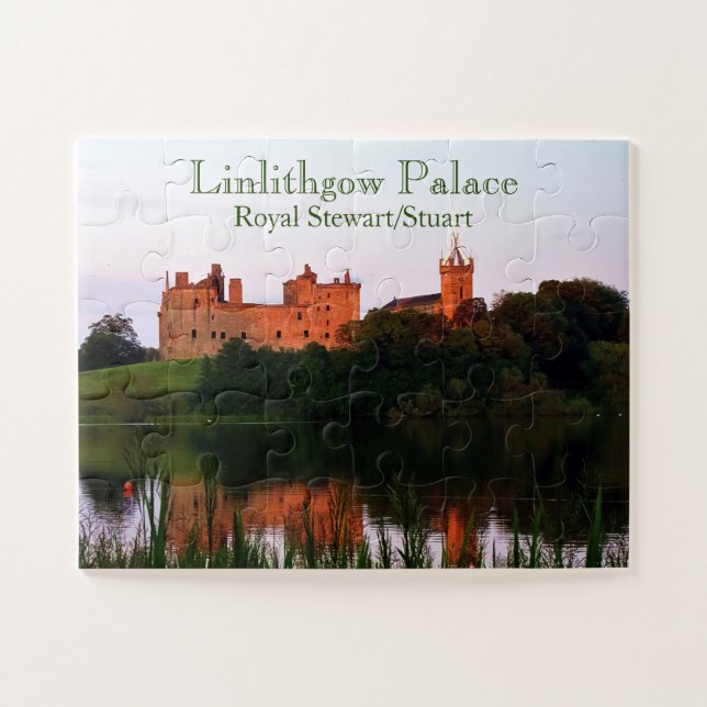 Scottish Linlithgow Palace Royal Stewart Puzzle (Horizontal)