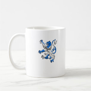 Scottish Lion In St. Andrew’s Colours Coffee Mug