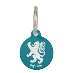 Scottish Lion Personalise Pet Tag