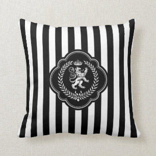 Scottish Lion Stripe Personalise Cushion
